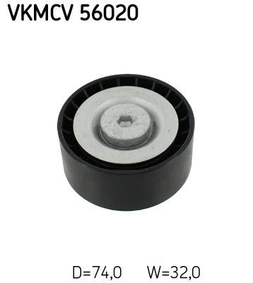 Galoppino/Guidacinghia, Cinghia Poly-V - VKMCV 56020 SKF